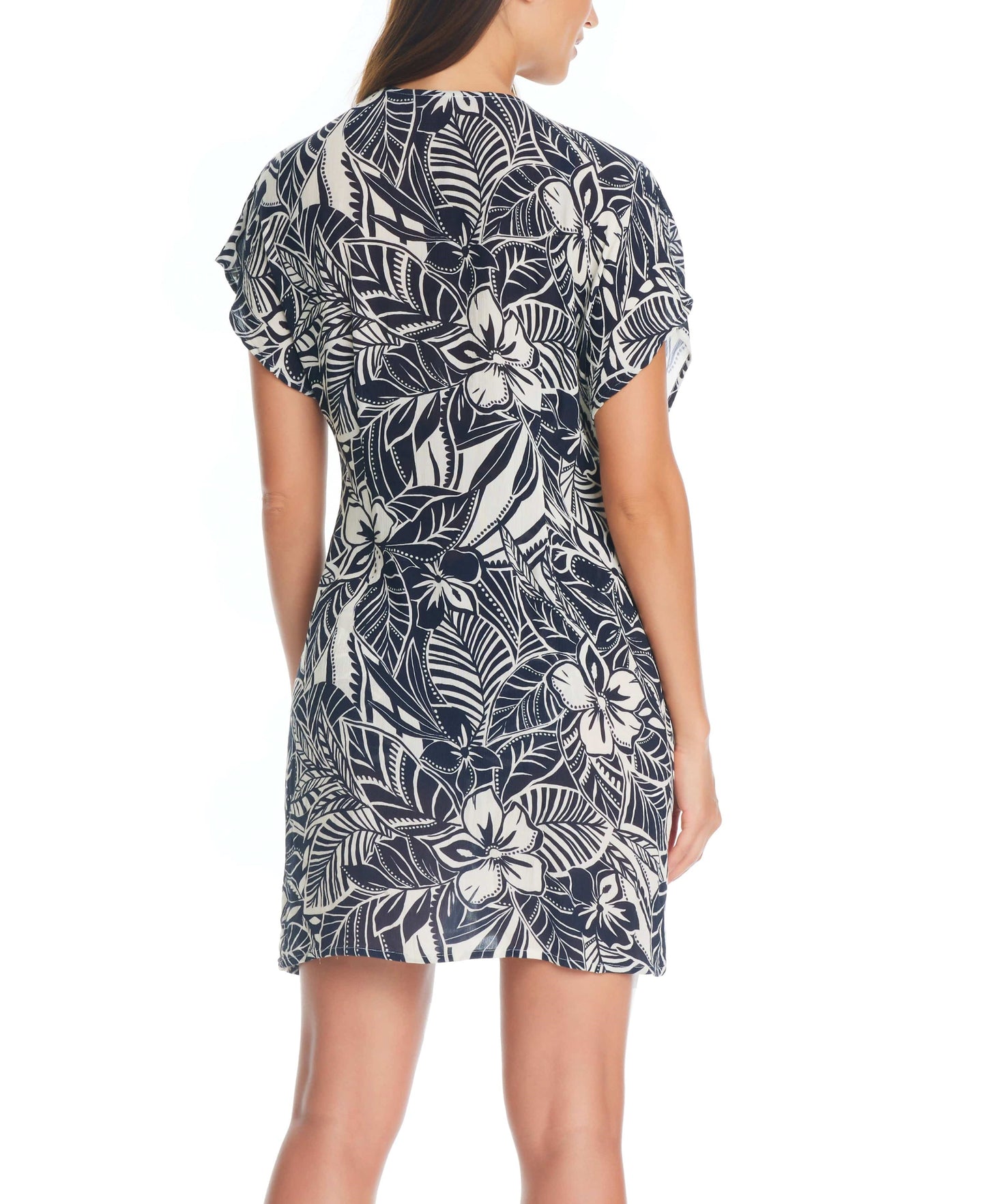 Ciao Bella Short Dress In Black - BLEU - BraTopia