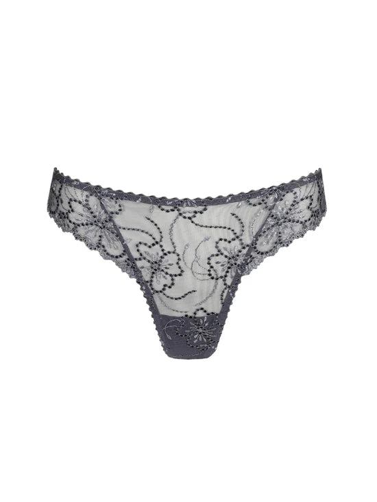 Jane Thong in Blue Shadow - Marie Jo