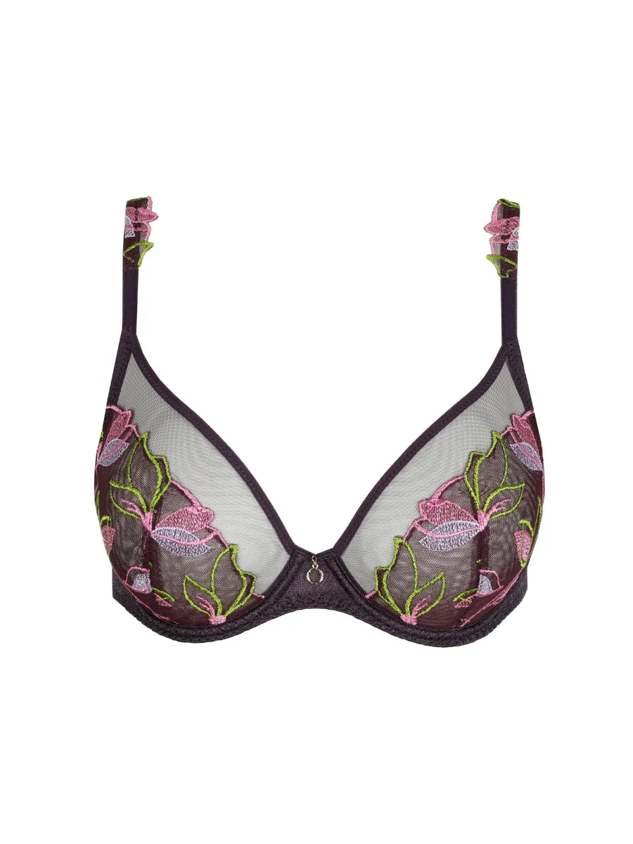 Loish Plunge Bra In Amethyst - Marie Jo