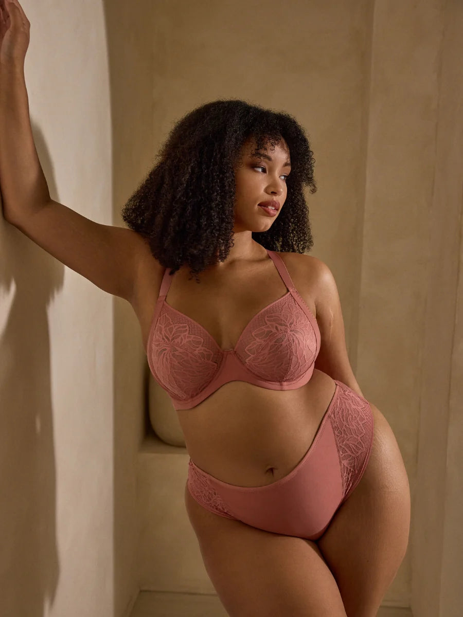 Sophia Plunge Bra In Sienna - Sculptresse