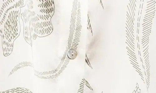 Emma Seagrass Pajama Set In Seagrass Cream - Midnight Bakery