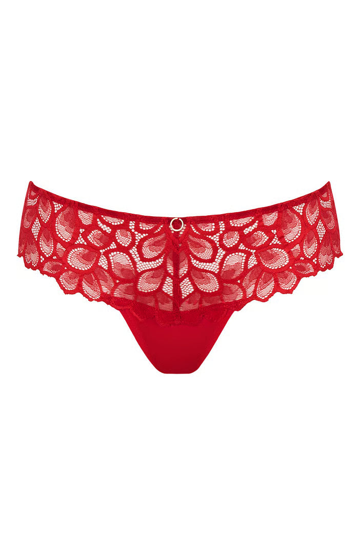 Allure Thong in True Red - Panache