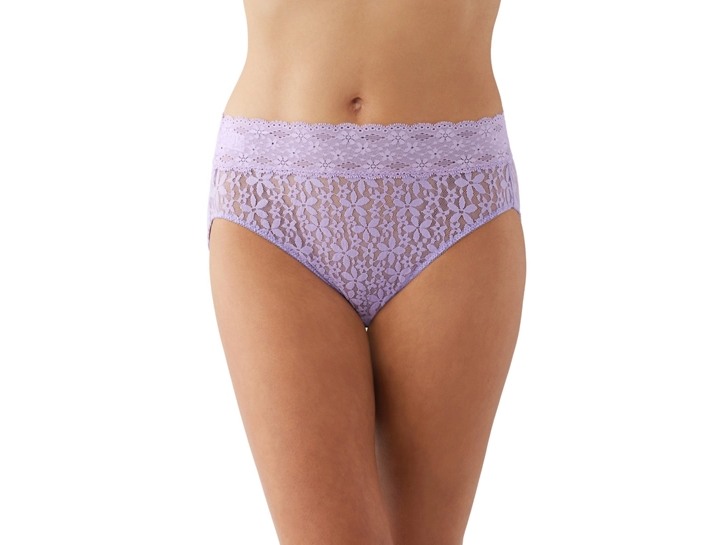 Halo Hi Cut Brief In Purple Rose - Wacoal