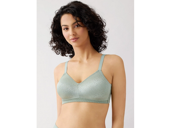 Back Appeal Wirefree Bra In Iceberg Green - Wacoal