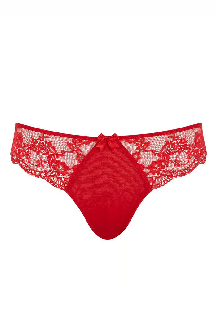 Heidi Brazilian In Ruby Red - Panache