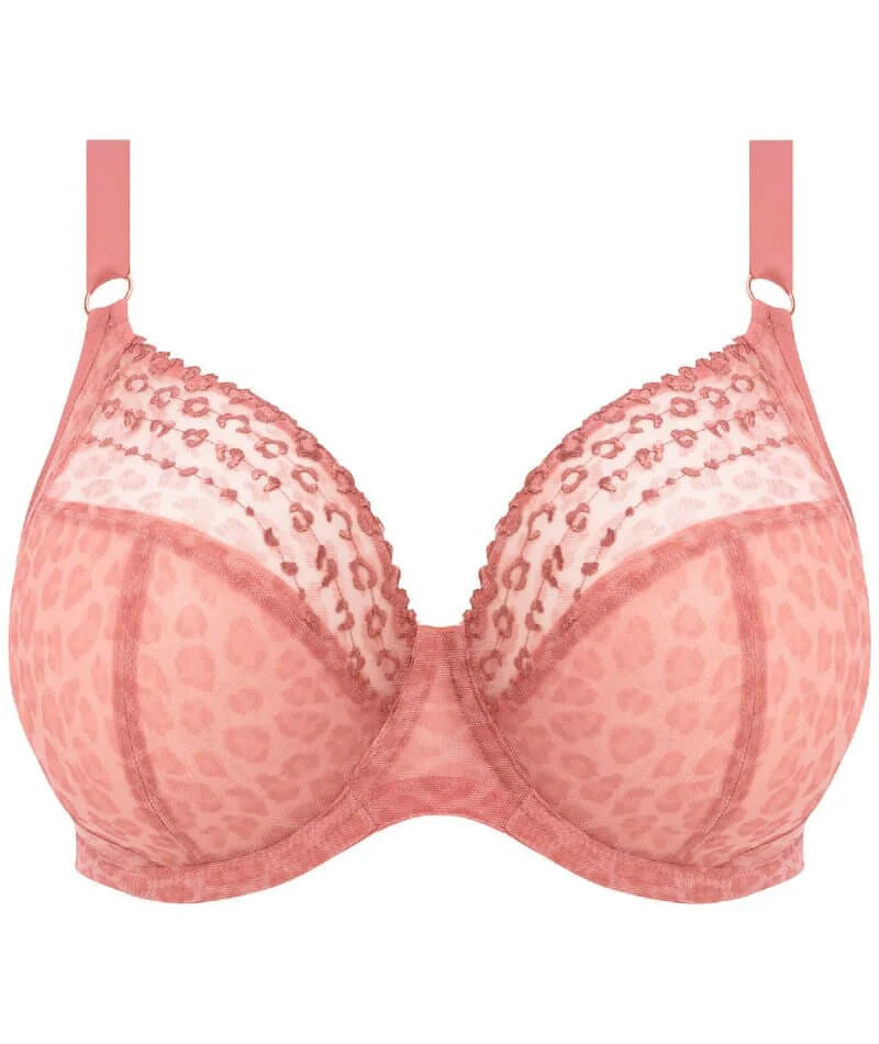 Matilda Plunge Bra In Rose Leo - Elomi - BraTopia