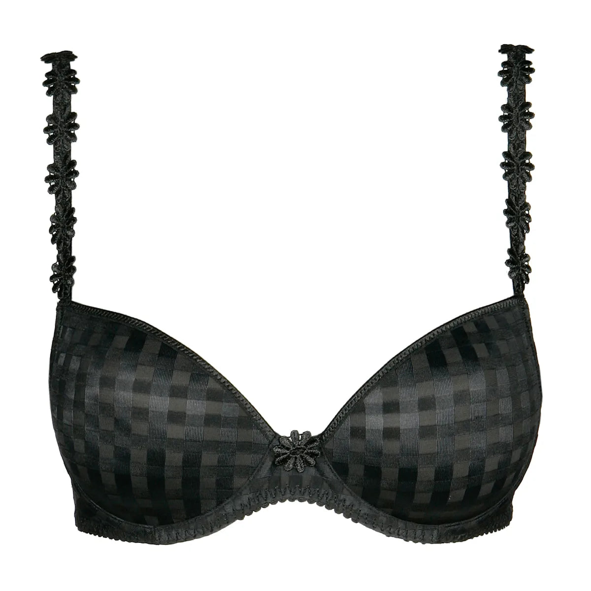 Avero Padded Plunge Bra In Black - Marie Jo