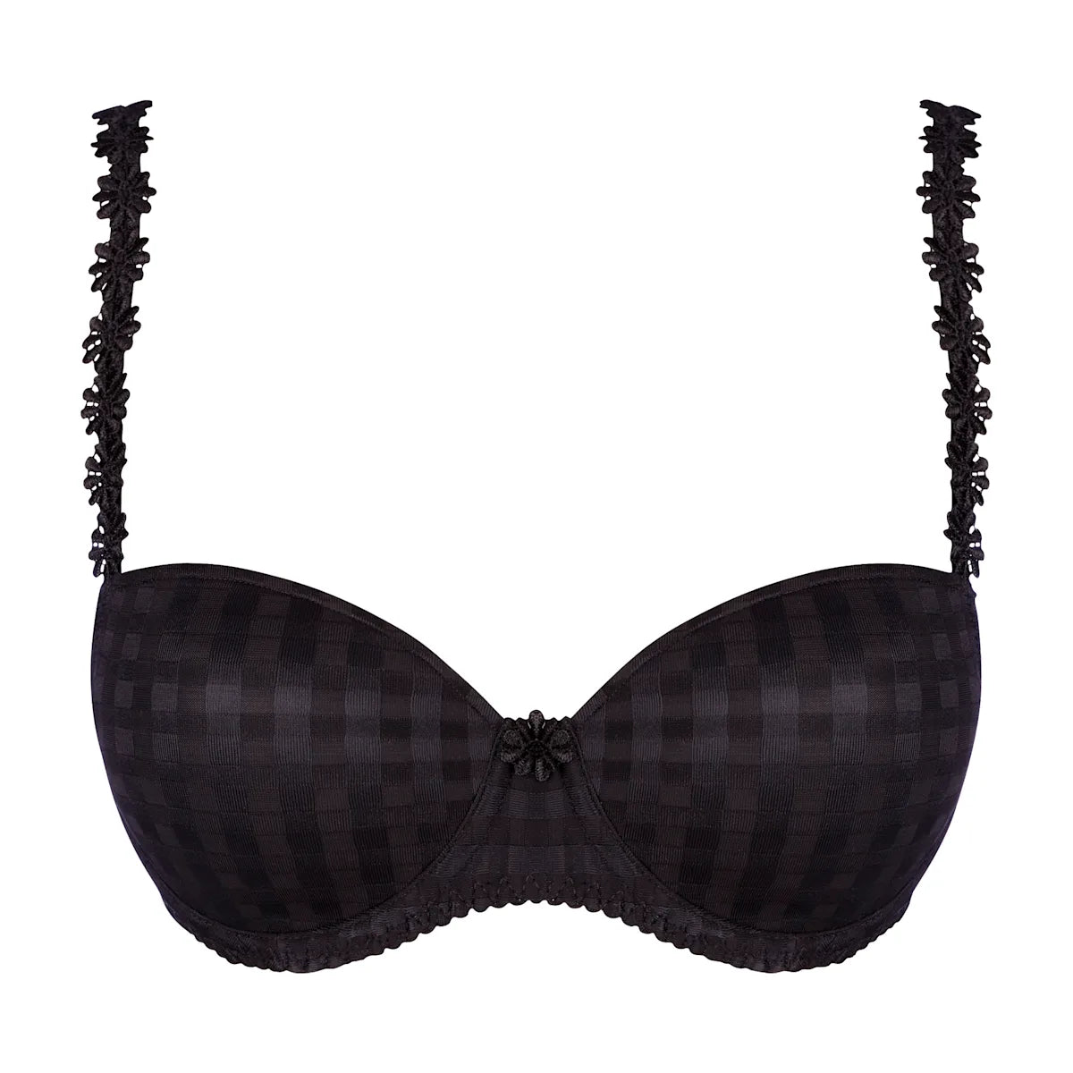 Avero Padded Balcony Bra In Black - Marie Jo
