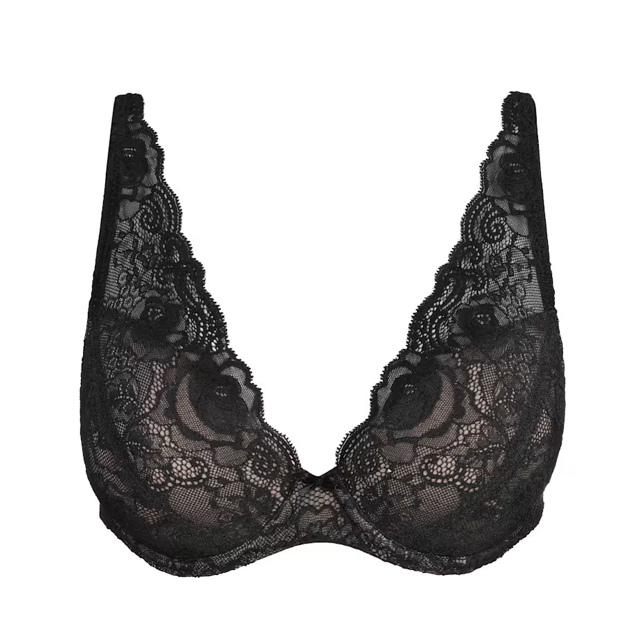 Cyrile Plunge Bra In Black - Marie Jo