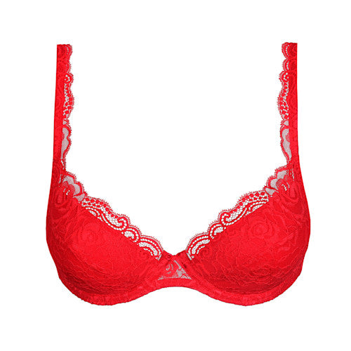 Cyrile Push-up Bra In True Red - Marie Jo