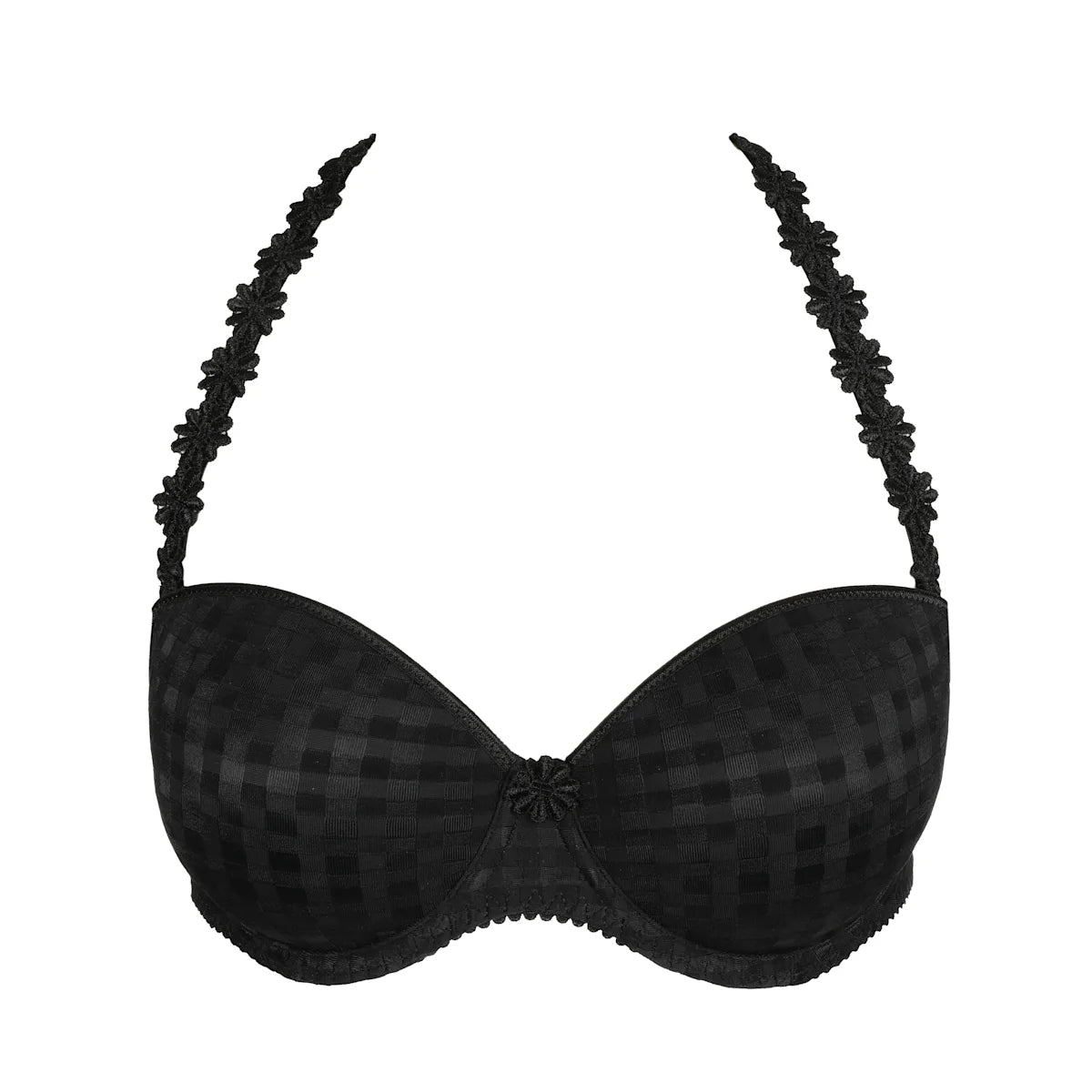 Avero Padded Strapless Bra In Black - Marie Jo