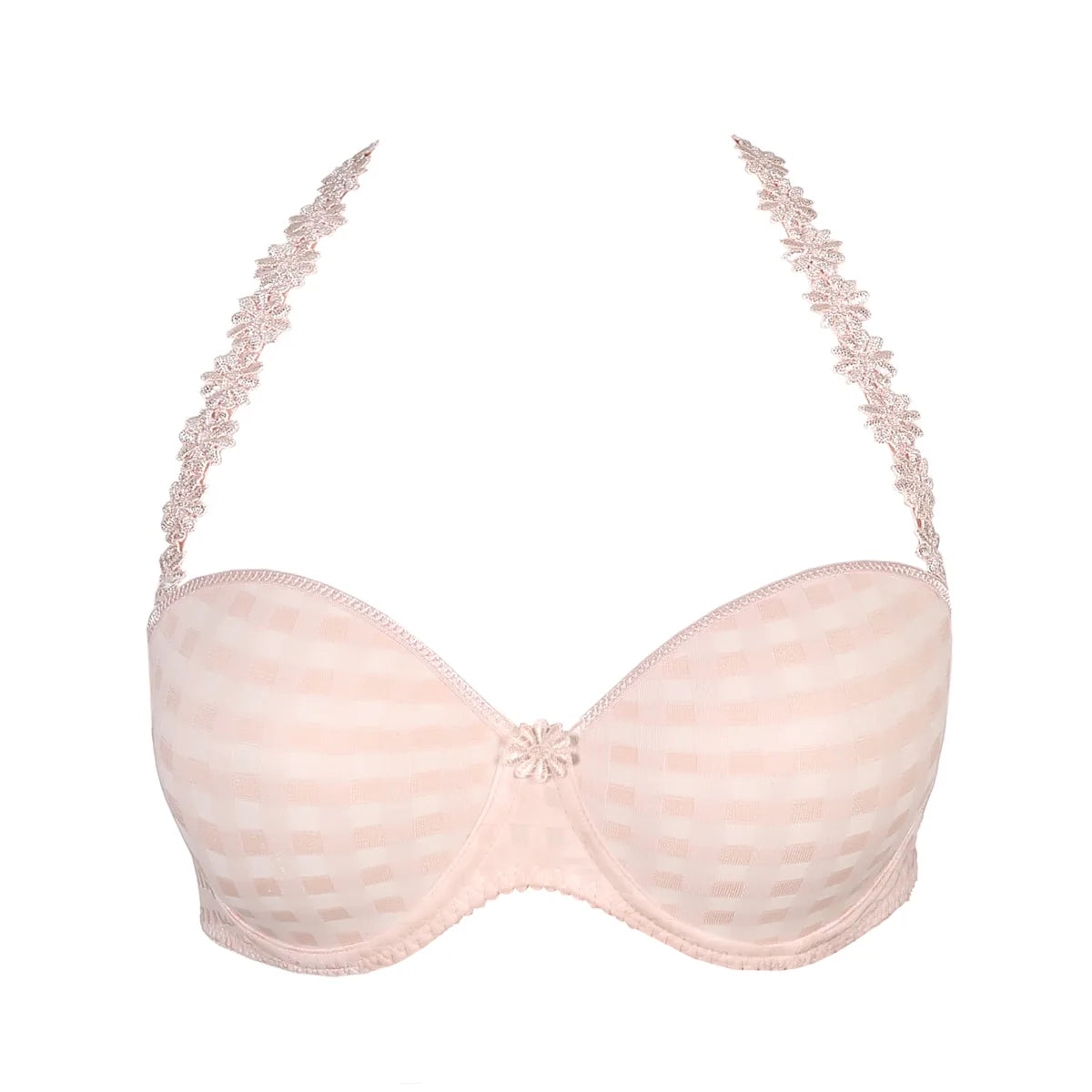 Avero Padded Strapless Bra In Pearly Pink - Marie Jo