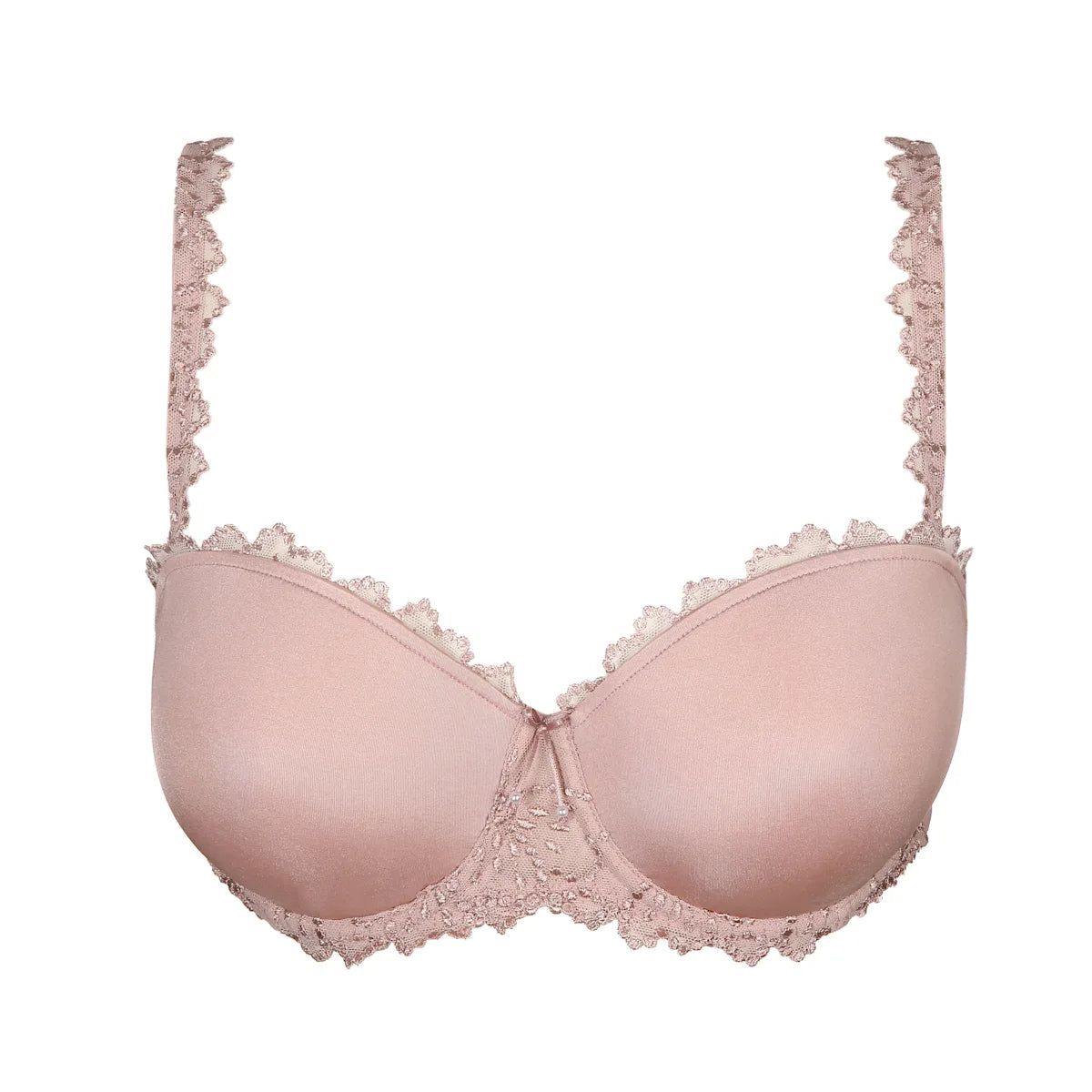 Jane Padded Strapless Bra In Bois De Rose - Marie Jo - BraTopia