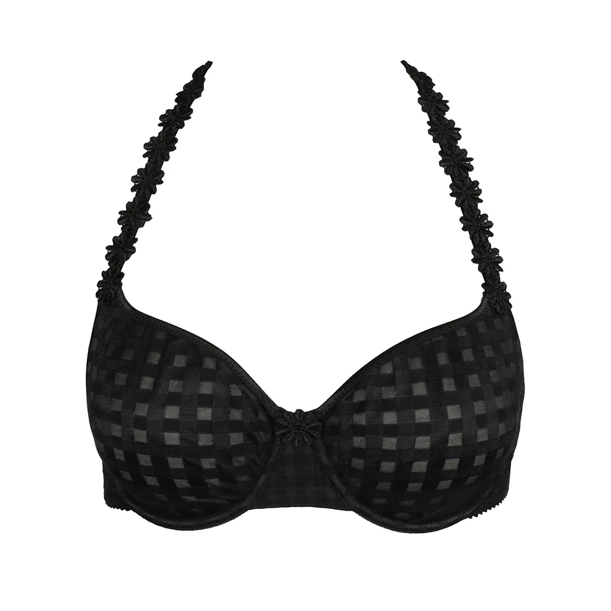 Avero Non Padded Full Cup Seamless Bra In Black - Marie Jo - BraTopia