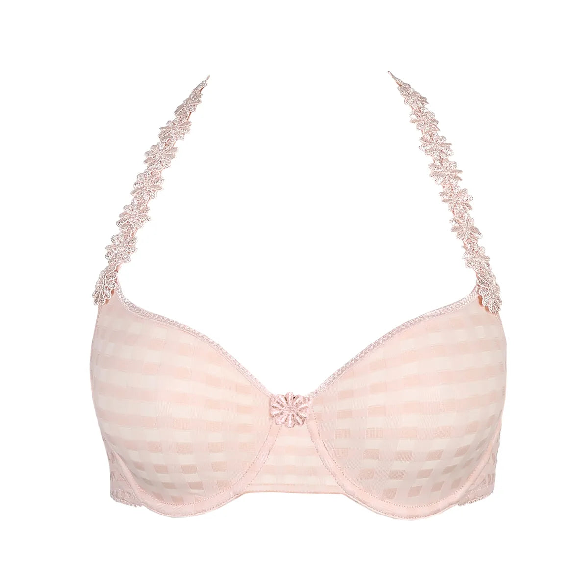 Avero Non Padded Full Cup Seamless Bra In Pearly Pink - Marie Jo