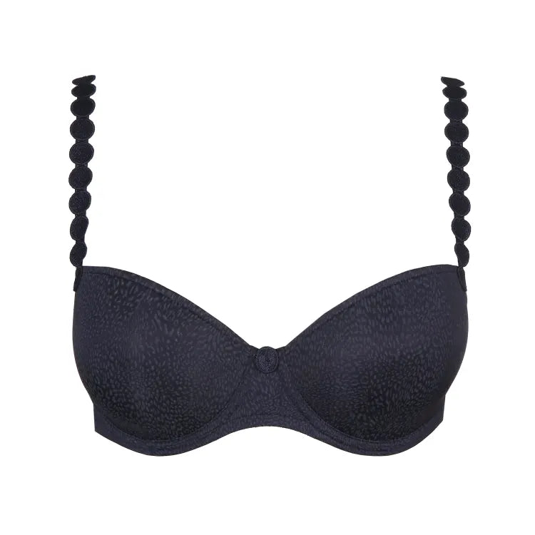 Tom Padded Balcony Bra In Majestic Blue - Marie Jo - BraTopia