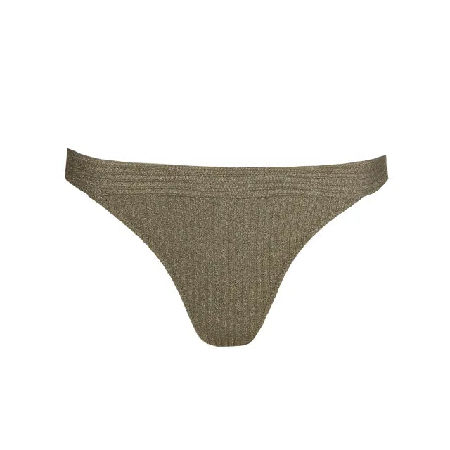 Tinjis Bikini Brief Special In Golden Olive - Marie Jo