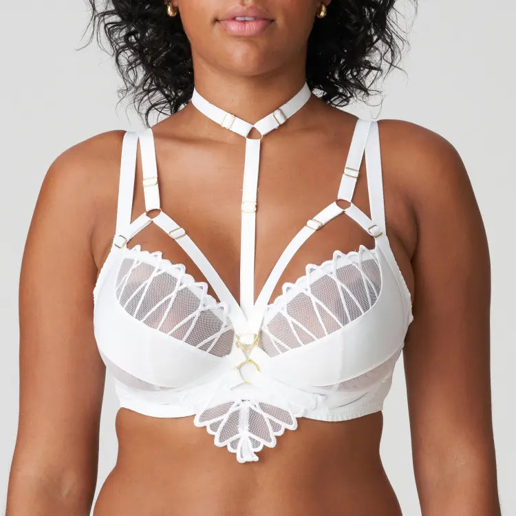 Arthill Harness In White - Prima Donna - BraTopia