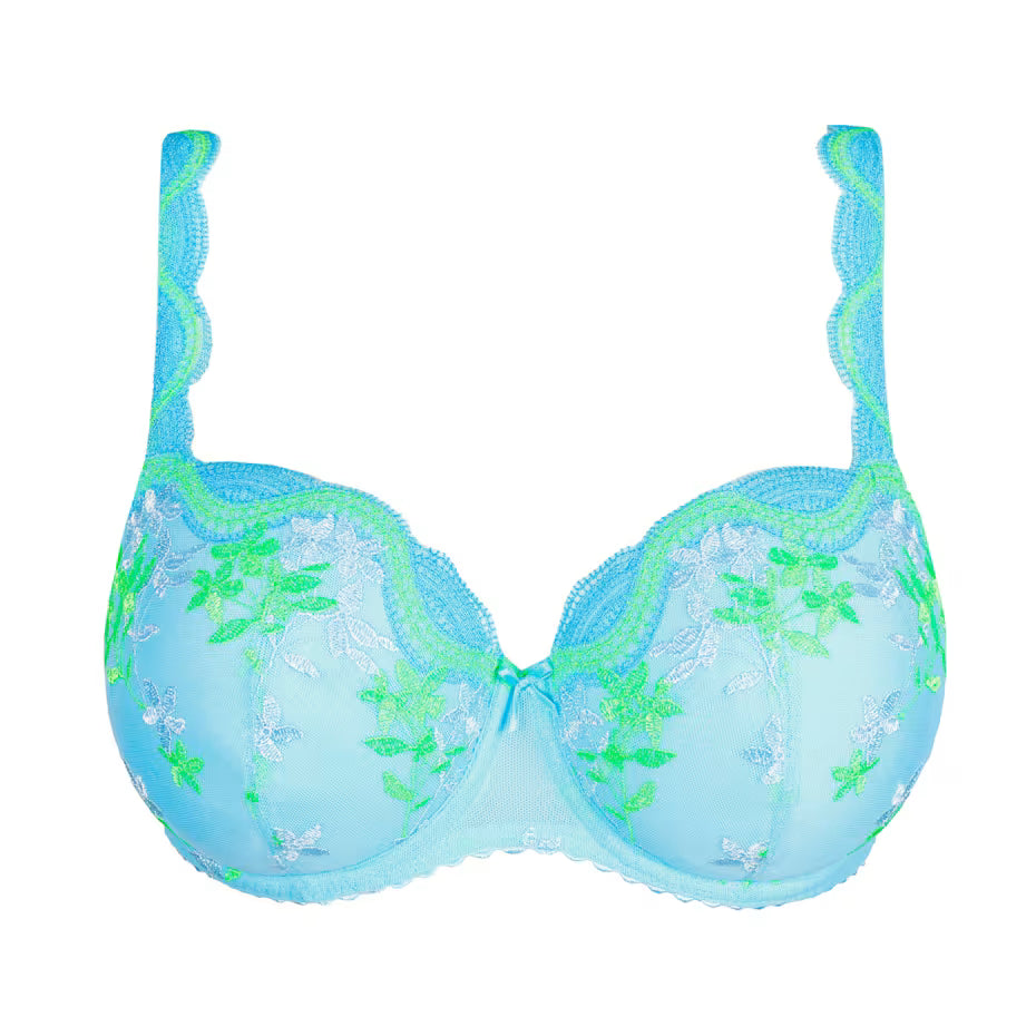 Cala Luna Padded Balcony Bra in Ice Cream - Prima Donna
