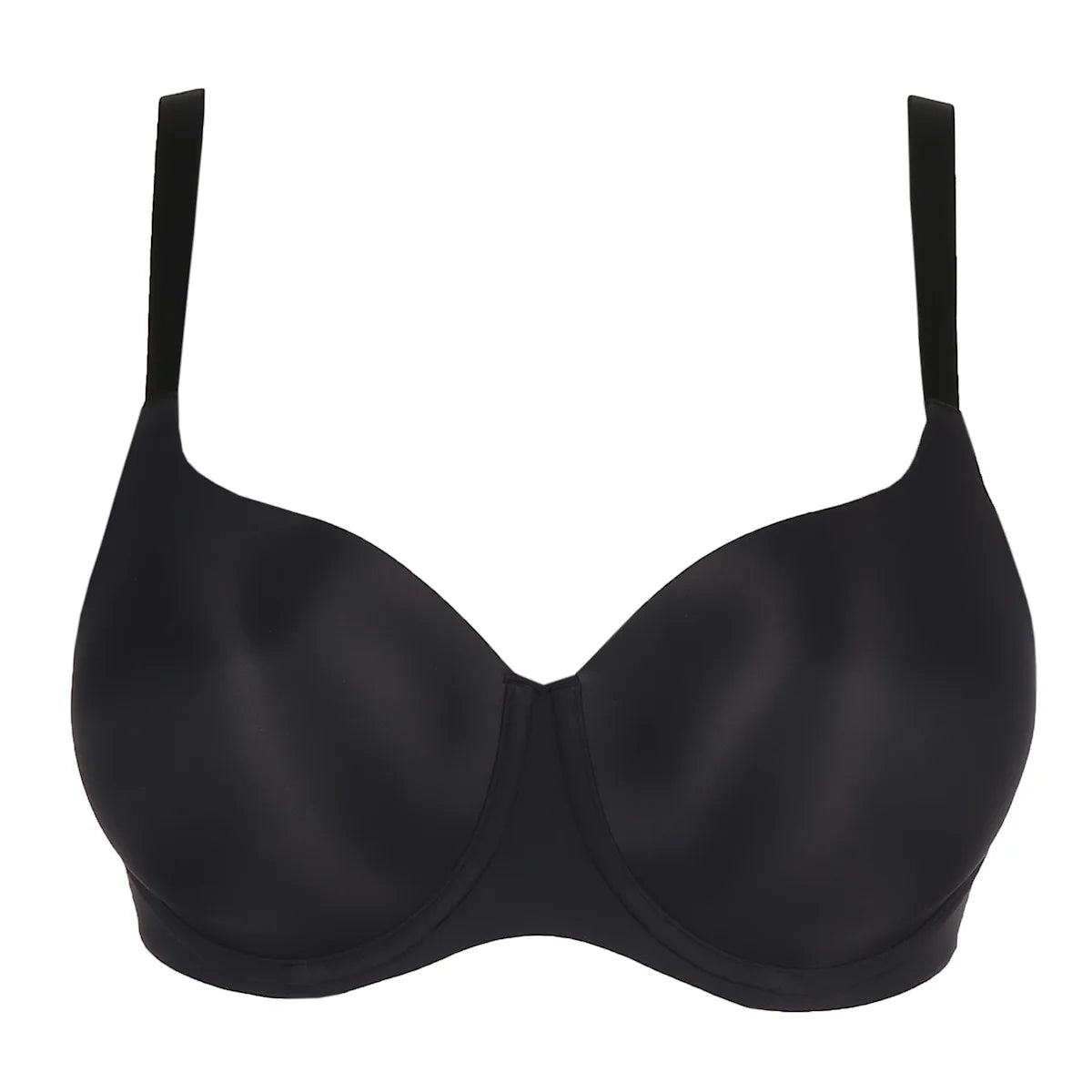 Figuras Padded Heartshape Bra In Charcoal - PrimaDonna - BraTopia