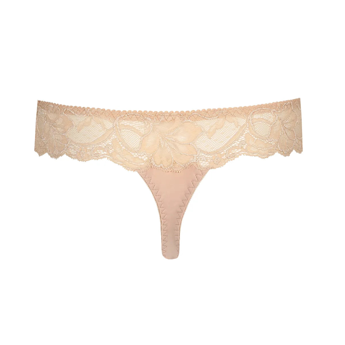 Madison Thong In Caffe Latte - Prima Donna - BraTopia