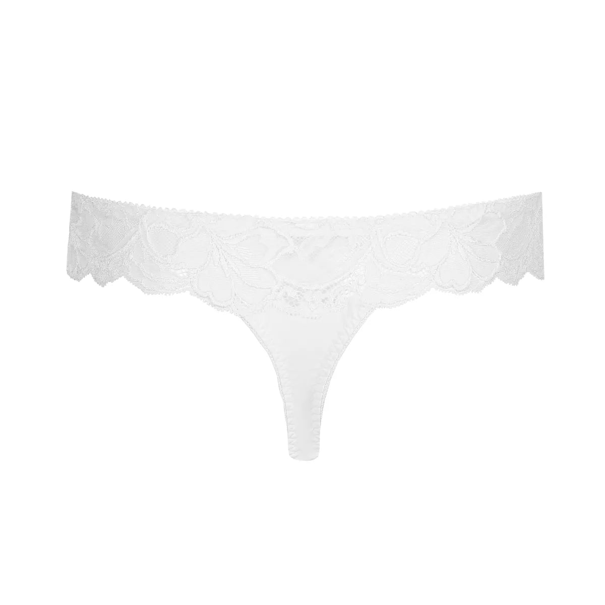 Madison Thong In White - Prima Donna - BraTopia