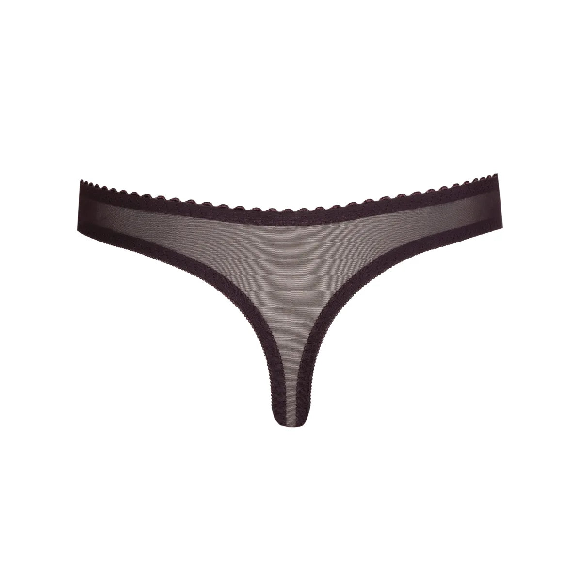 Malba Thong In Amethyst - Prima Donna - BraTopia