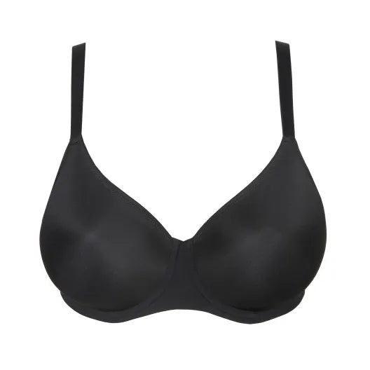 Figuras Non Padded Full Cup Bra In Charcoal - PrimaDonna - BraTopia