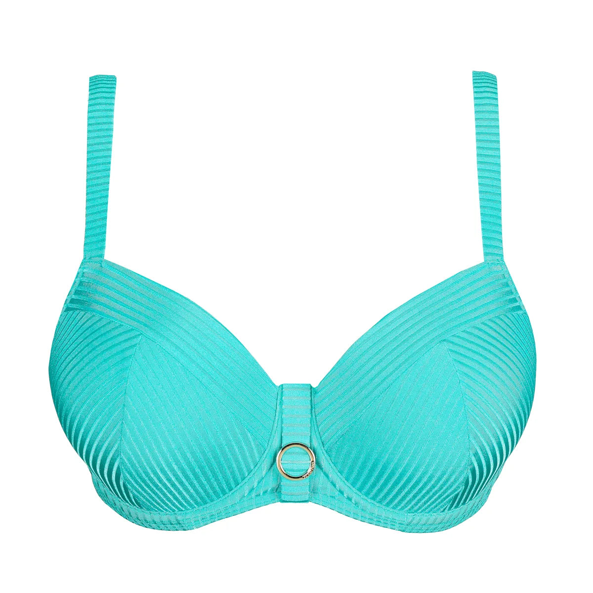 Delray Padded Balcony Bikini Top in Sea Turtle - Prima Donna
