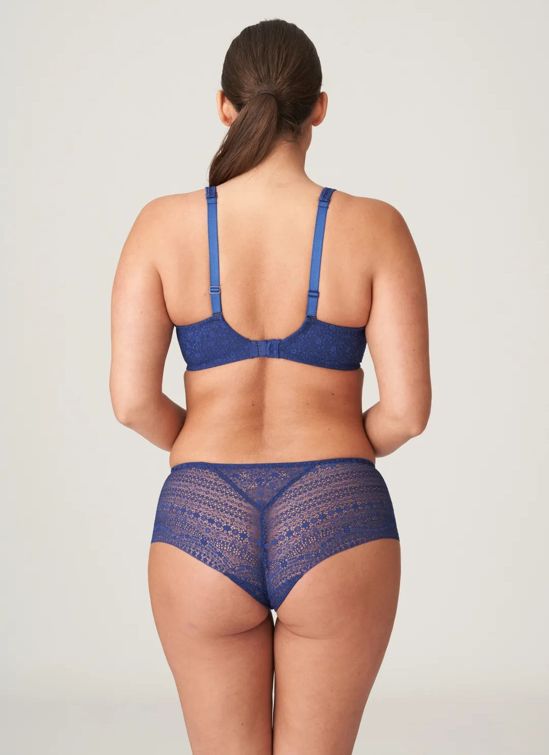 Epirus Half Padded Plunge Bra In Royal - Prima Donna Twist - BraTopia