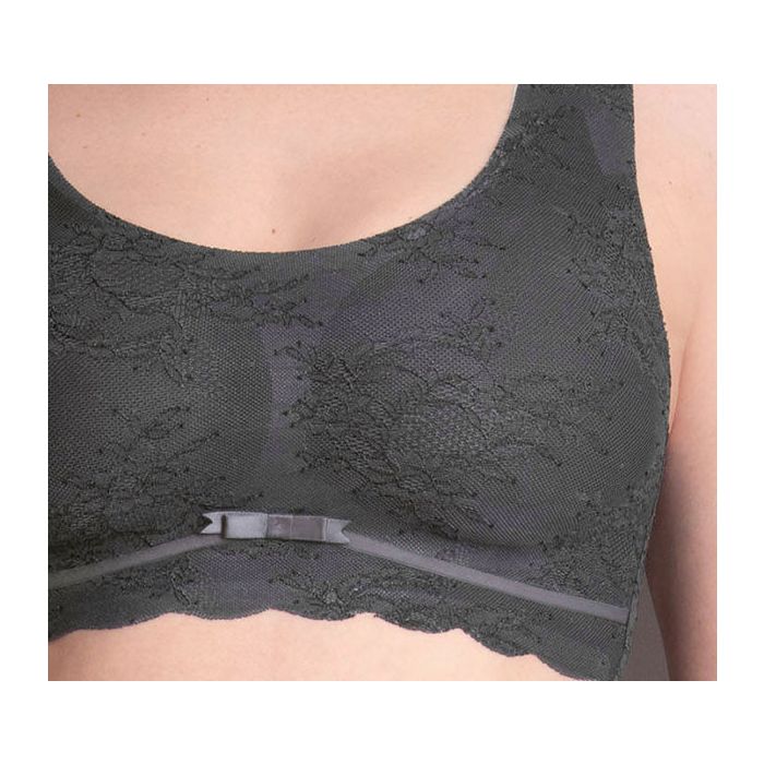Essentials Lace Bralette in Anthracite - Anita - BraTopia