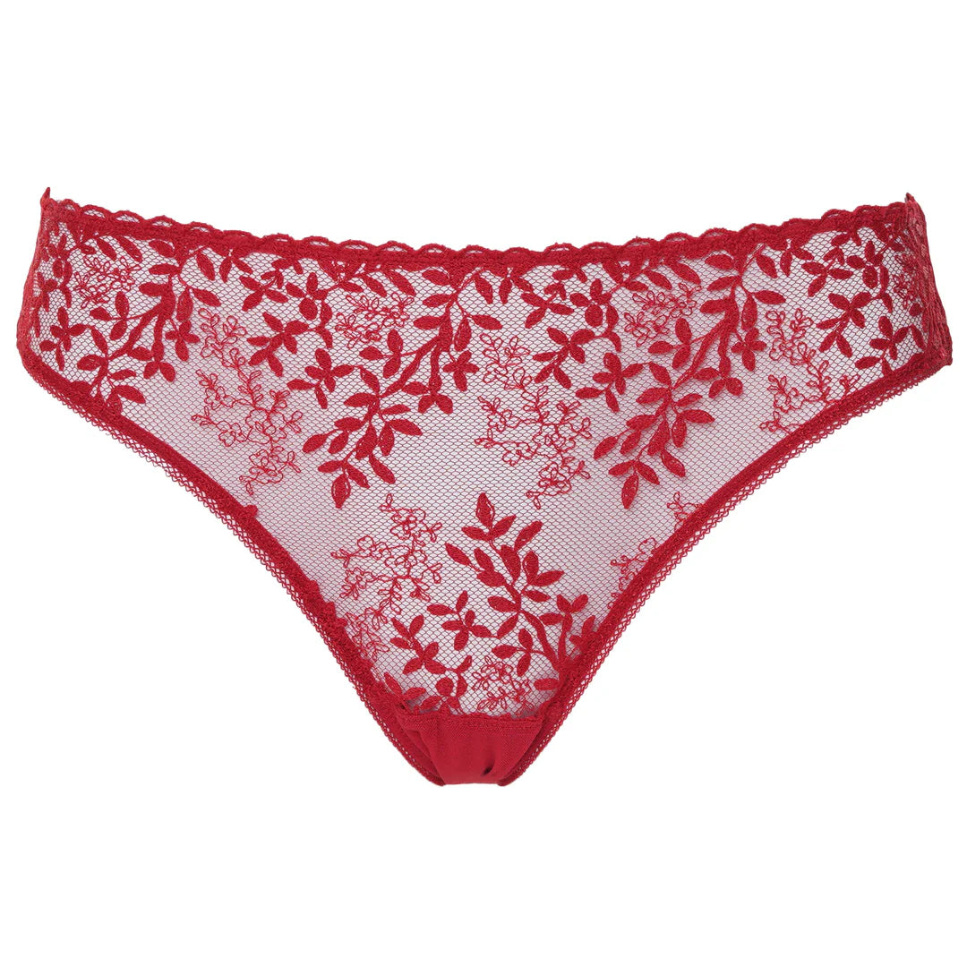 Eglantine Thong In Red - Huit - BraTopia