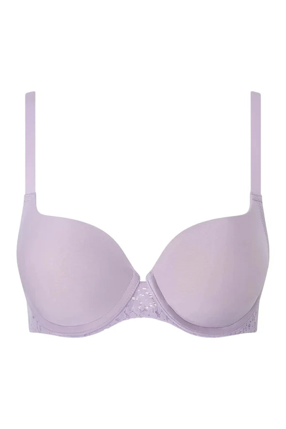 Norah Comfort Smooth Sweetheart T-Shirt Bra In Mauve - Chantelle