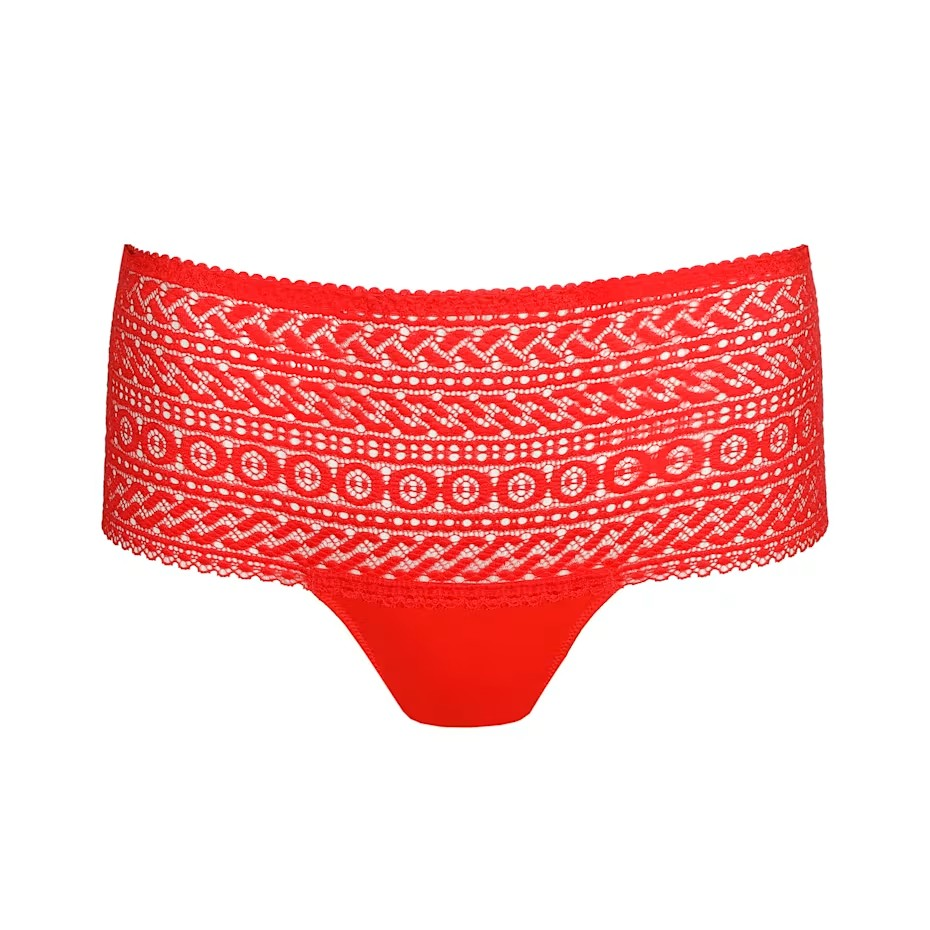 Montara Luxury Thong In True Red - Prima Donna