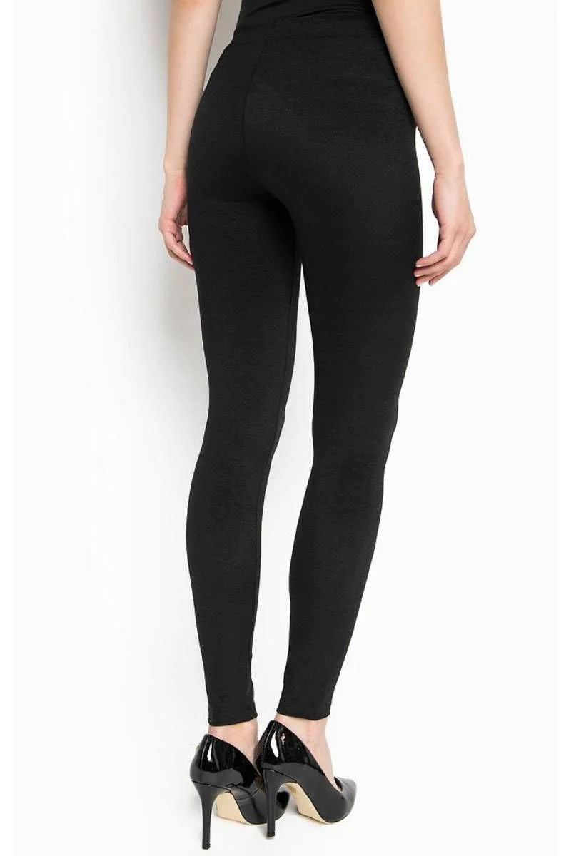 Push-Up Leggings In Black - Janira - BraTopia