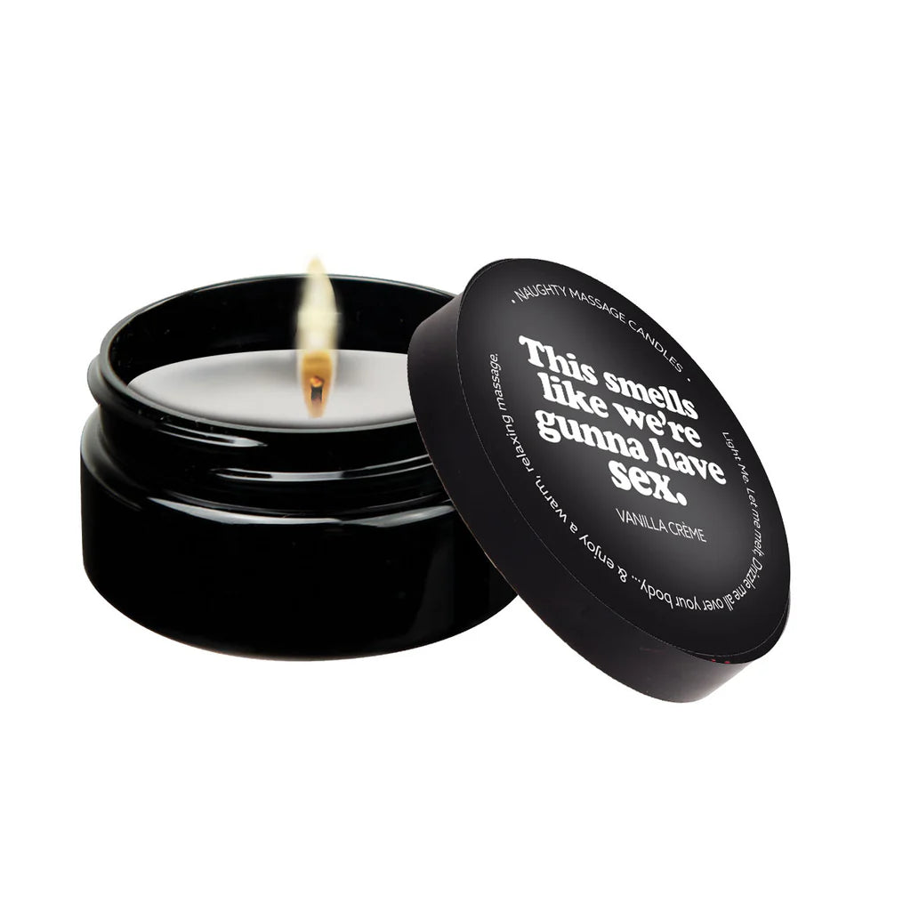This Smells Like We're Gunna Have Sex - Naughty Mini Massage Candle - Kama Sutra - BraTopia