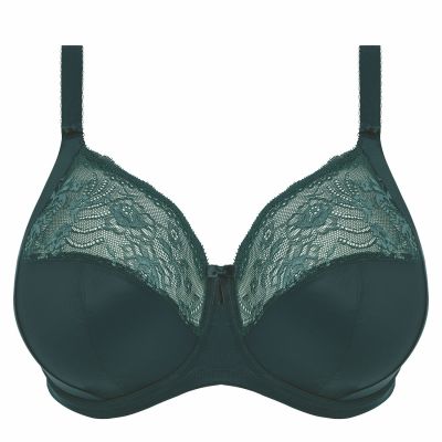 Morgan Underwired Soft Cup Bra In Deep Teal - Elomi - BraTopia