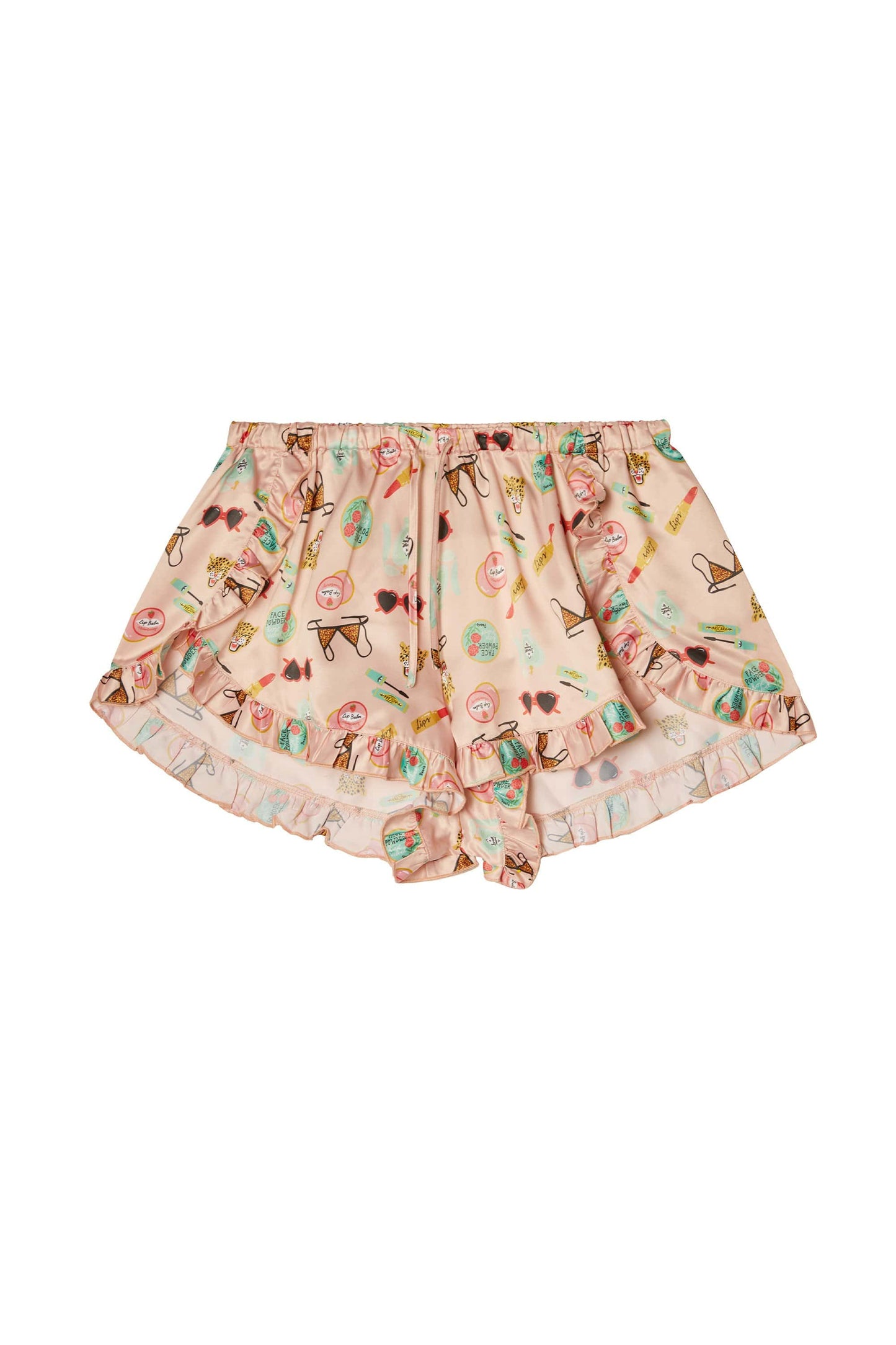 Bodil Jane Recycled Satin Shorts - Playful Promises