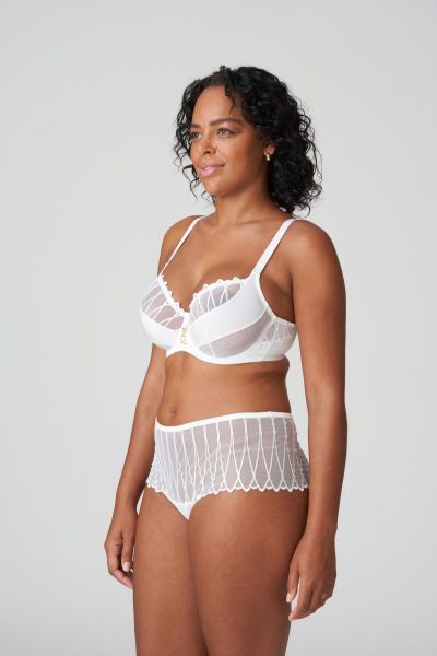 Arthill Balcony Bra Tulip Seam In White - Prima Donna - BraTopia