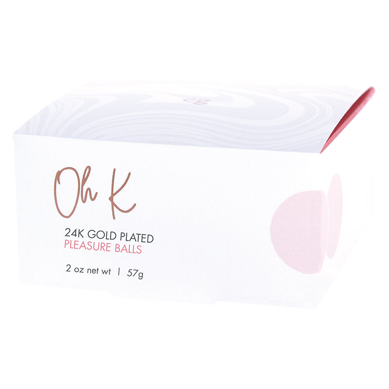 Oh K Pleasure Balls 24K Gold Plated - Classic Erotica - BraTopia