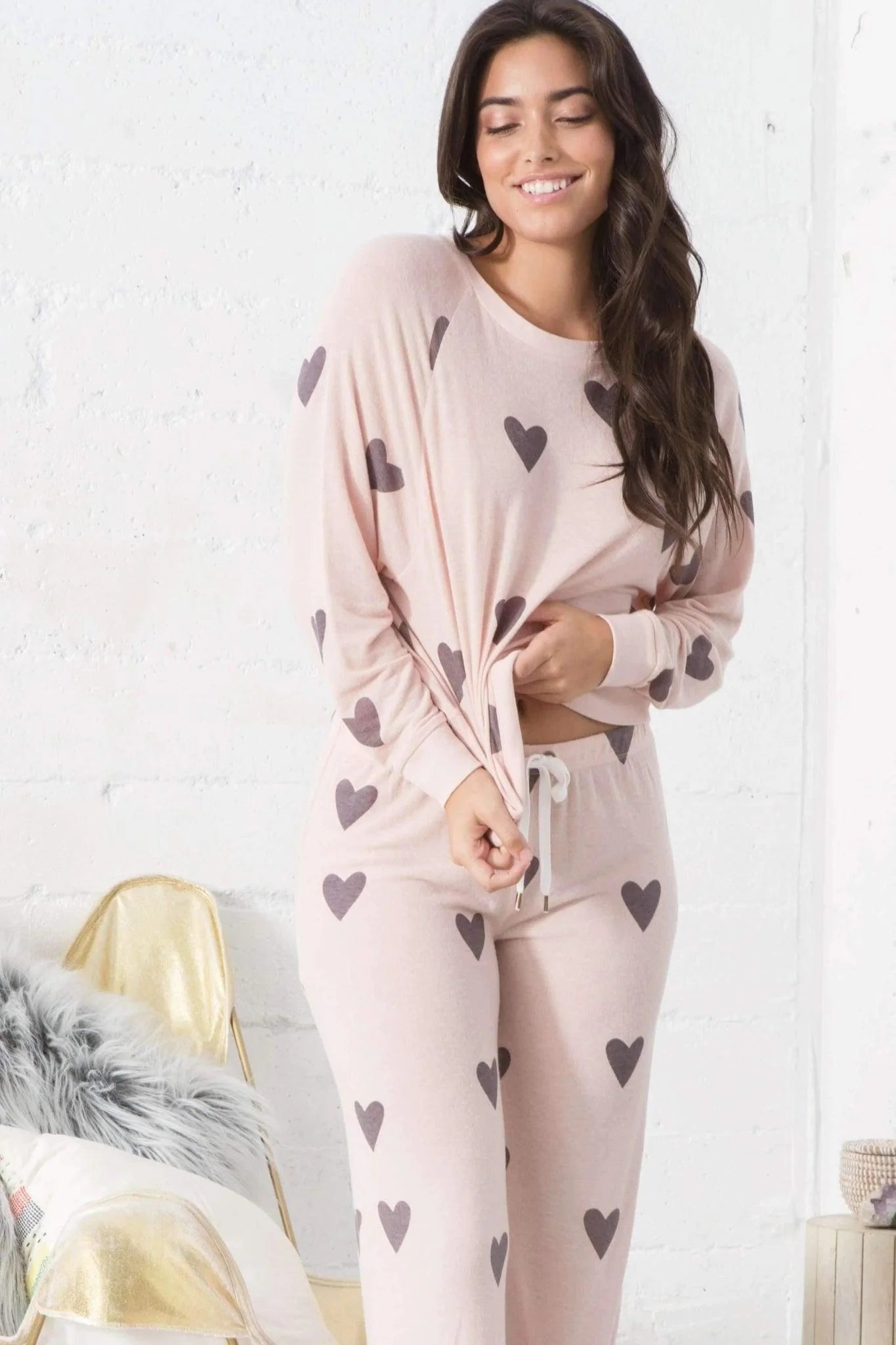 Star Seeker Loinge Set In Pink Fantasy - Honeydew Intimates - BraTopia