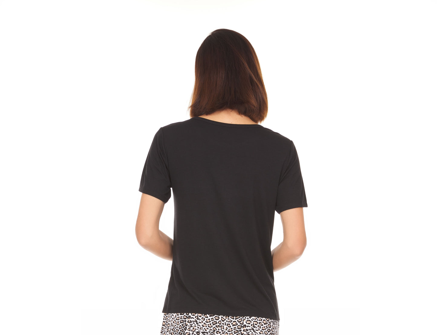 T-shirt In Black - Flora Nikrooz - BraTopia