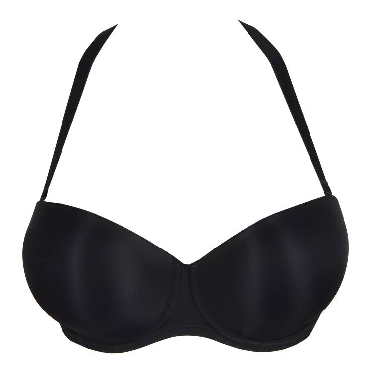 Figuras Padded Bra Strapless In Charcoal - PrimaDonna - BraTopia