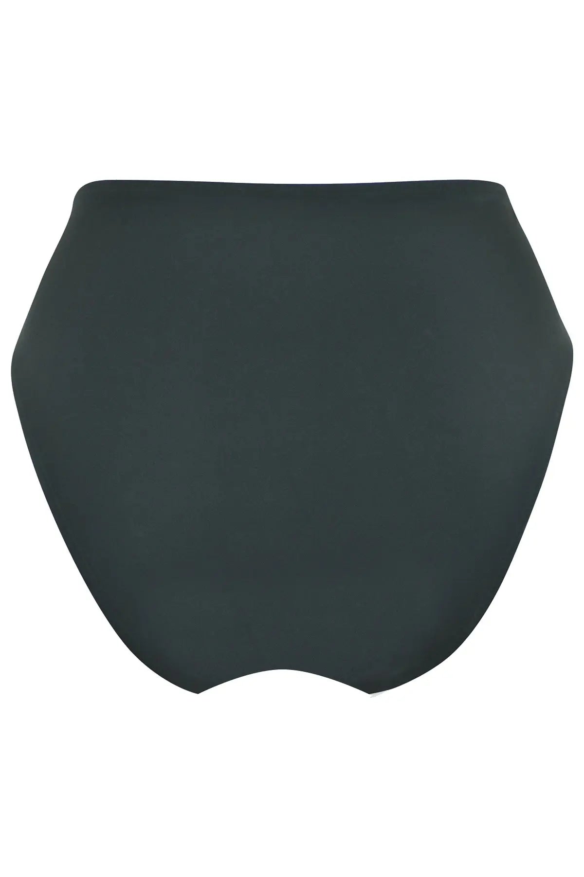 Space High Leg Bikini Bottom In Black - Pour Moi - BraTopia