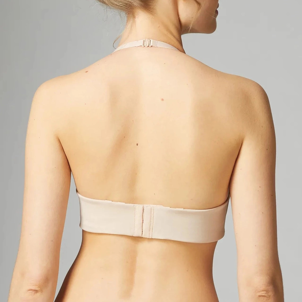 Essentiel Bandeau Bra With Removable Straps In Peau Rosee - Simone Perele - BraTopia