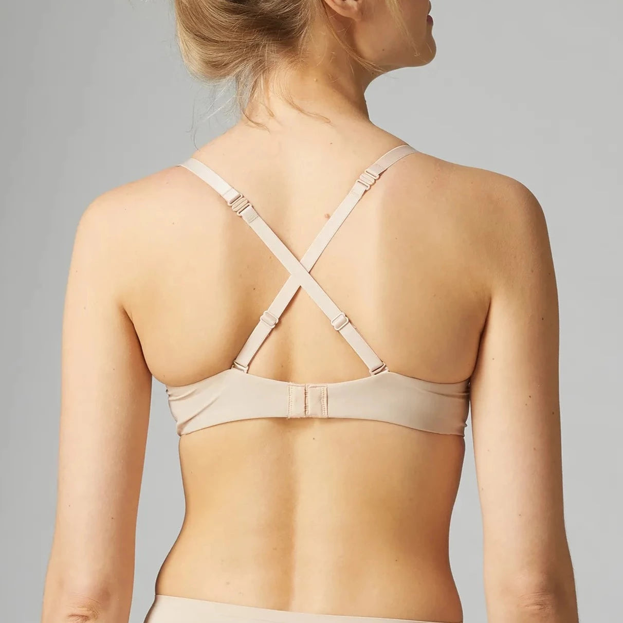 Essentiel Moulded Underwired Multiposition Bra In Peau Rosee - Simone Perele - BraTopia
