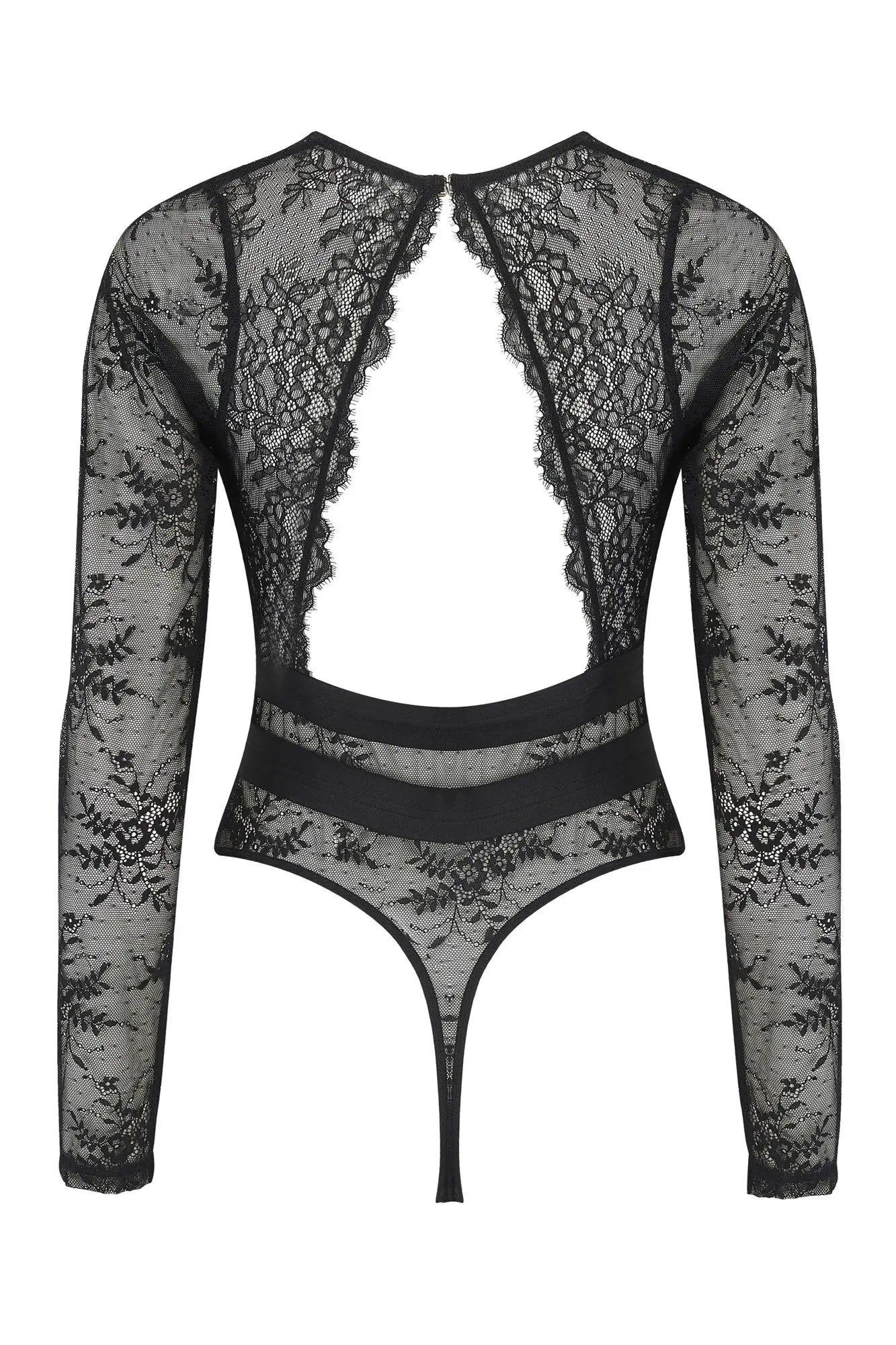 India Long Sleeve Body In Black - Pour Moi - BraTopia