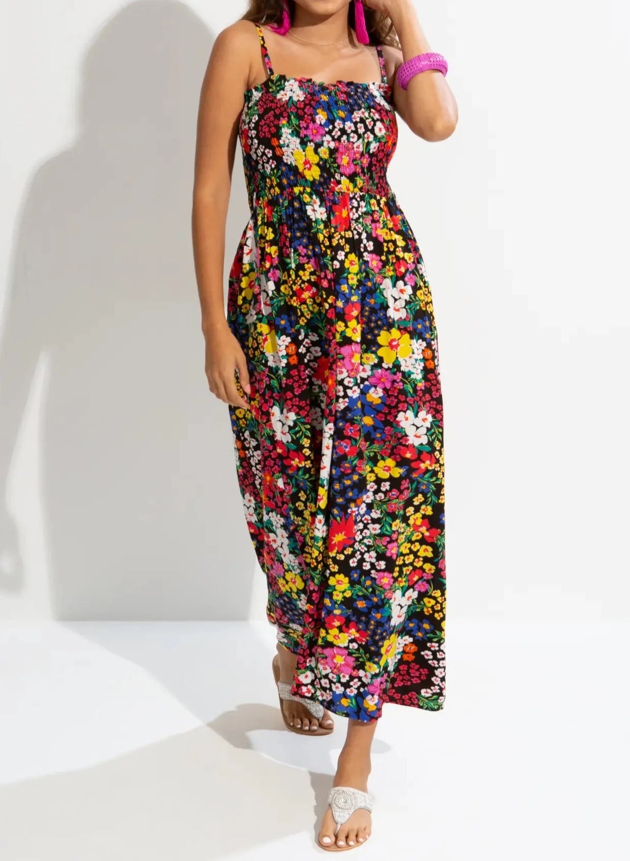 Robe longue petites best sale fleurs