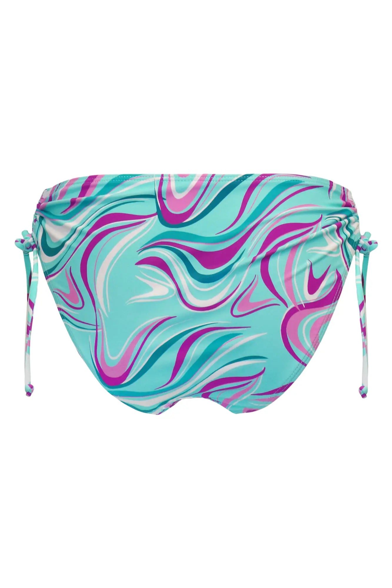 Carnival Adjustable Bikini Brief In Aquaburst - Pour Moi