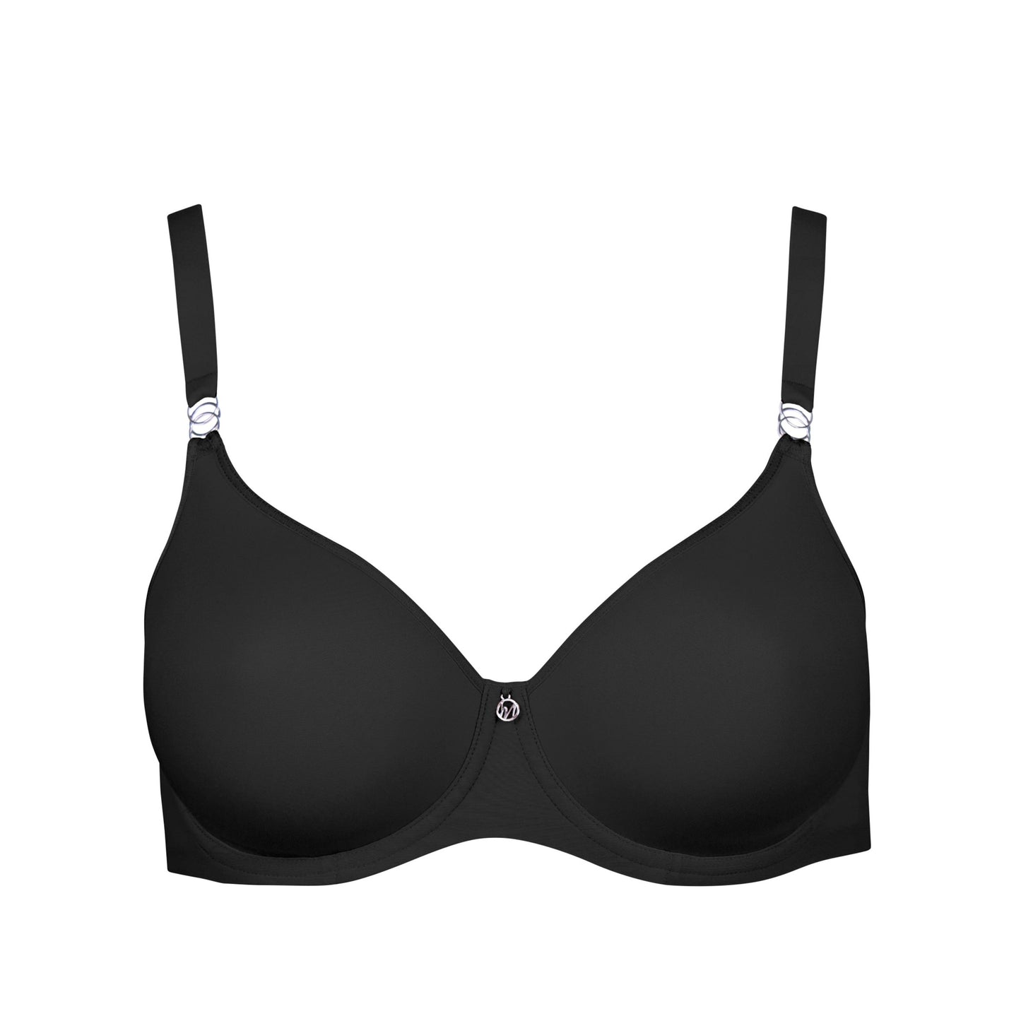 Spacer T-Shirt Bra In Black - Montelle - BraTopia